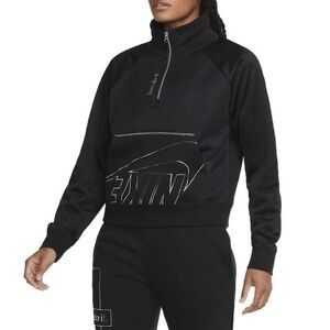 Nike Silver Icon Clash 1/4 Zip Sweatshirt